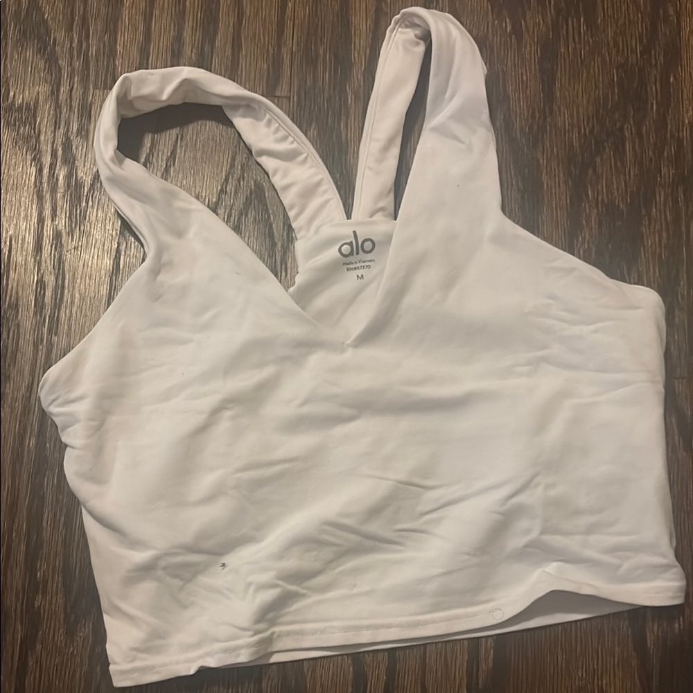 Alo White Sports Bra